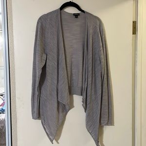 Torrid kimono drape cardigan gray